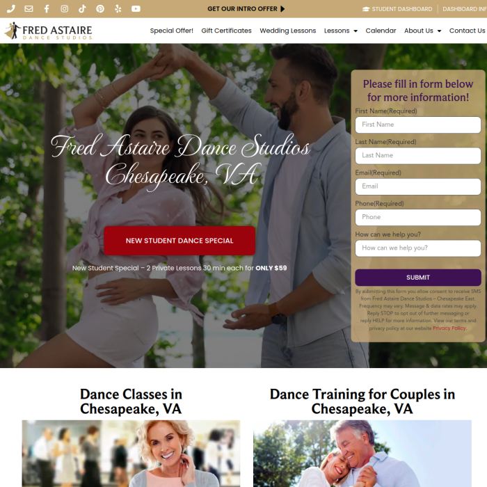Fred Astaire Dance Studios - Chesapeake East
