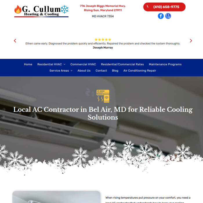 G Cullum Heating and Air