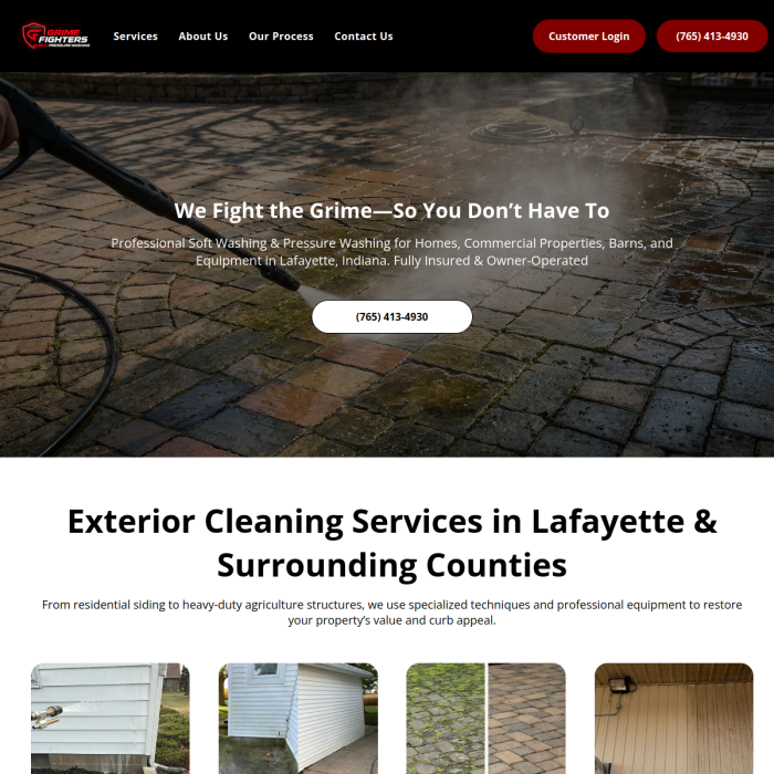 Grime Fighters Mobile Pressure Washing LLC
