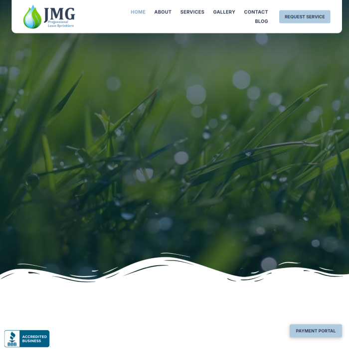 JMG Professional Lawn Sprinklers