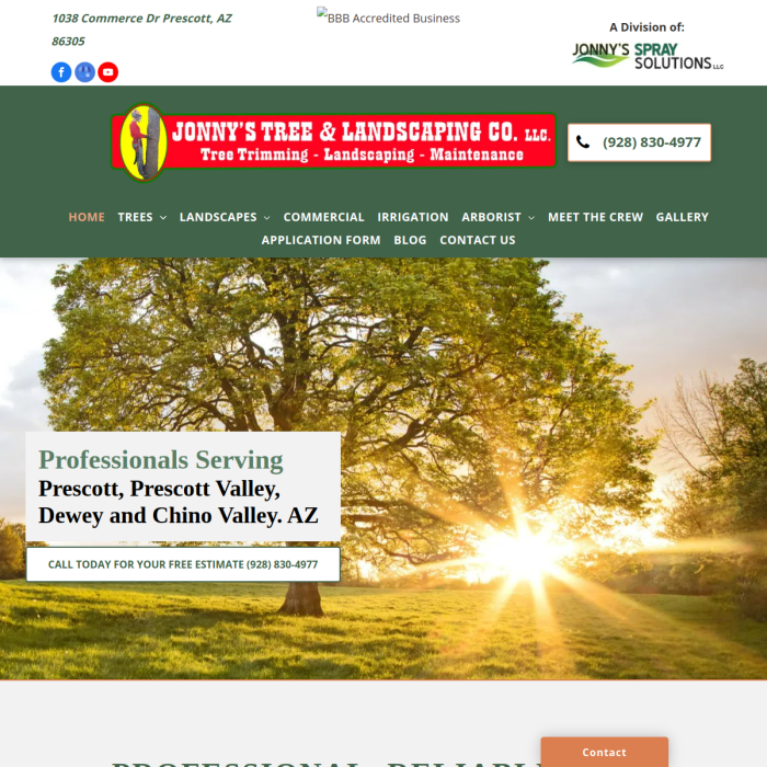 Jonny's Tree & Landscaping Co., LLC