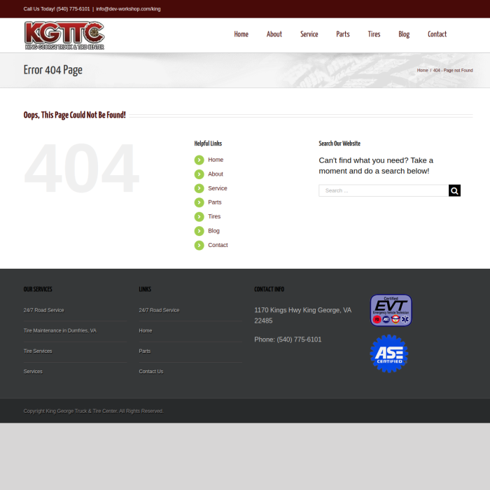 King George Truck & Tire Center