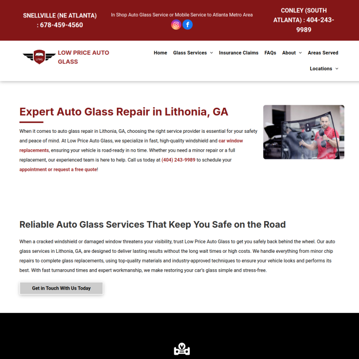 Low Price Auto Glass