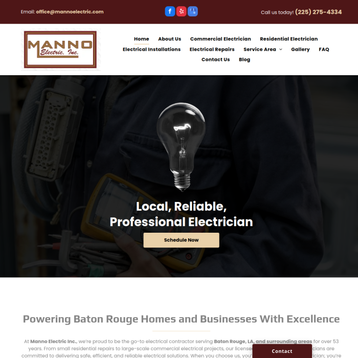 Manno Electric Inc