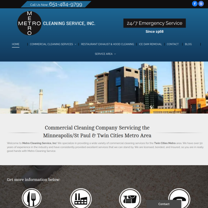 Metro Cleaning Service Inc