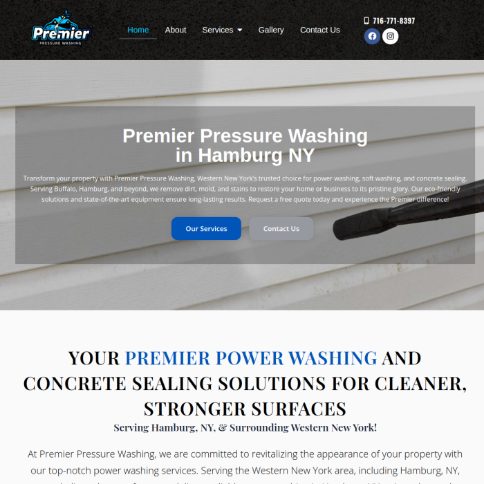 Premier Pressure Washing