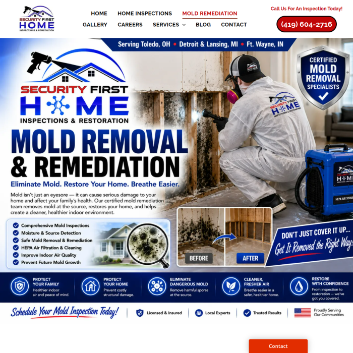 Security First Home Inspections & Remediation