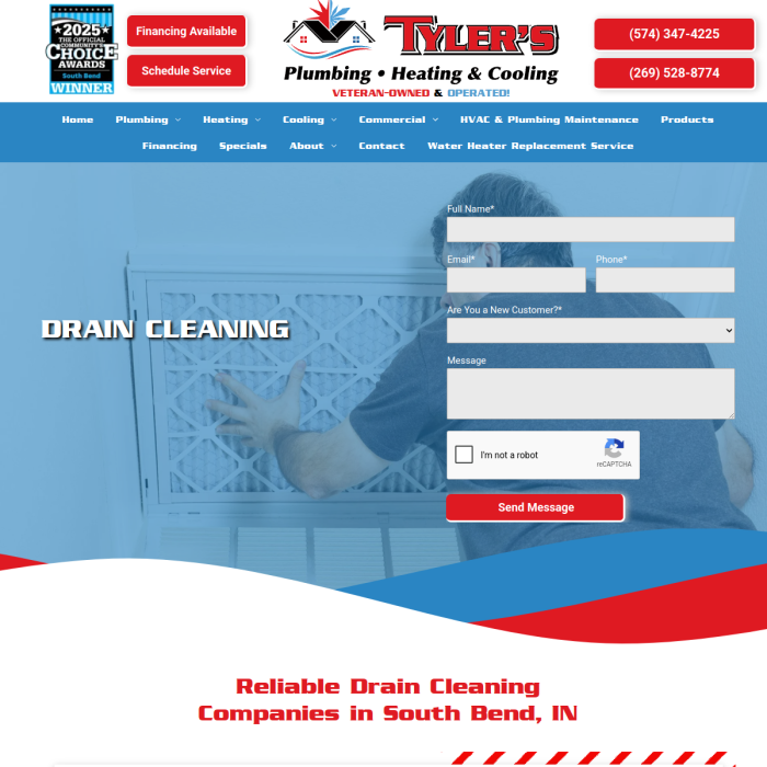 Tyler's Plumbing Heating & Cooling