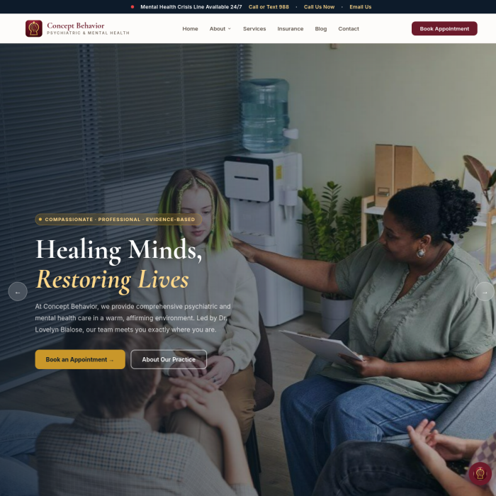 Concept Behaviour (home page)