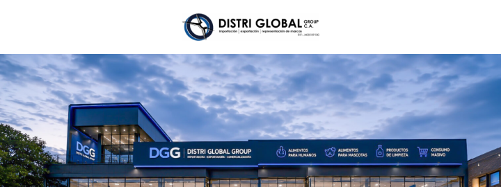 Captura del sitio Distri Global Group