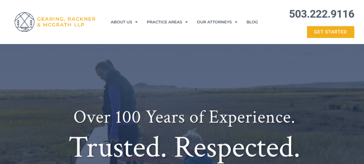 GRM Family Law website screenshot