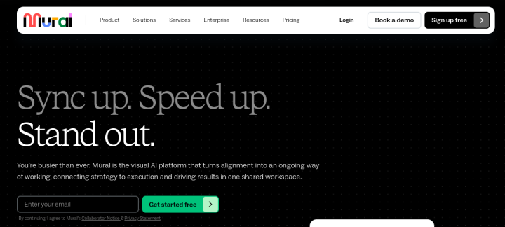 Mural website screenshot