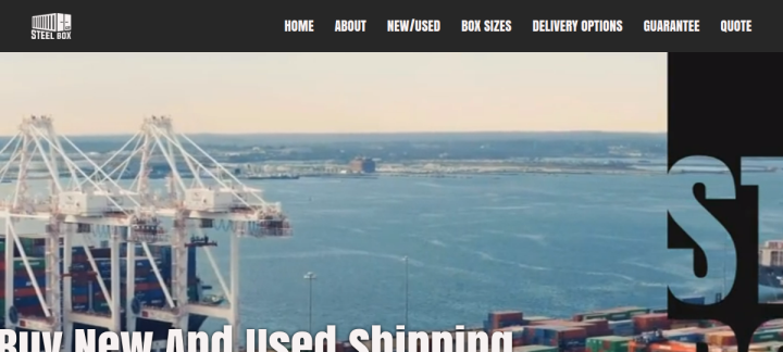 Steel Box Co website screenshot