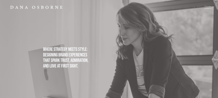 Dana Osborne Design website screenshot