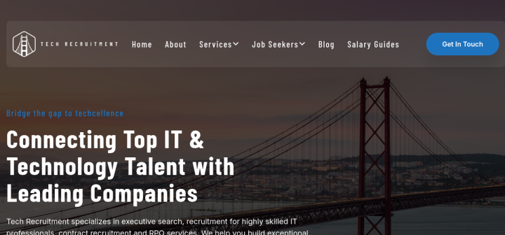 tech-recruitment.eu website