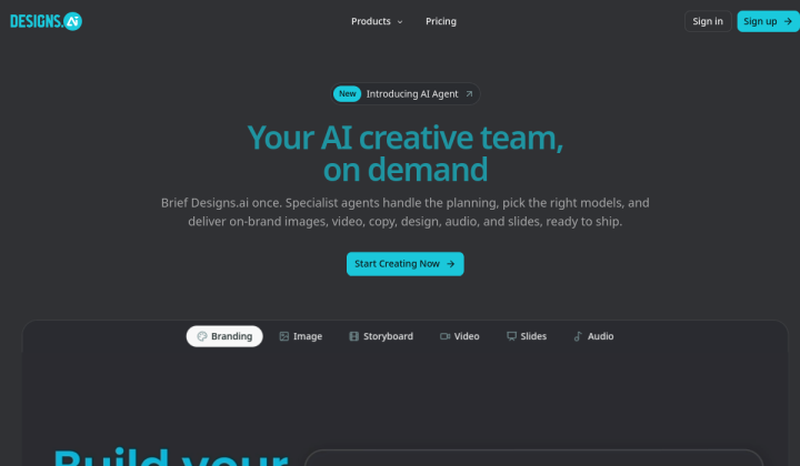 Designs.ai screenshot