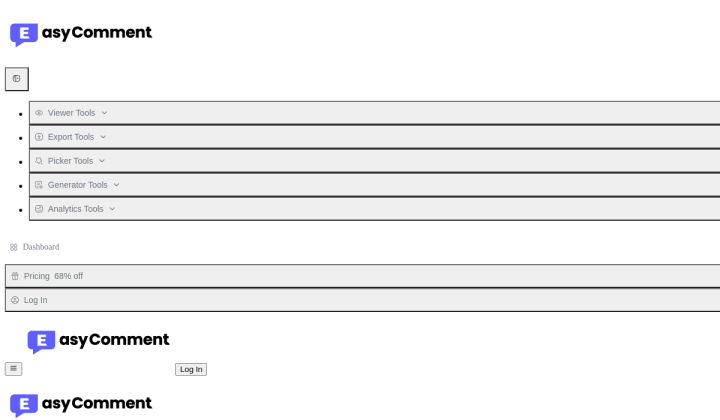 EasyComment screenshot