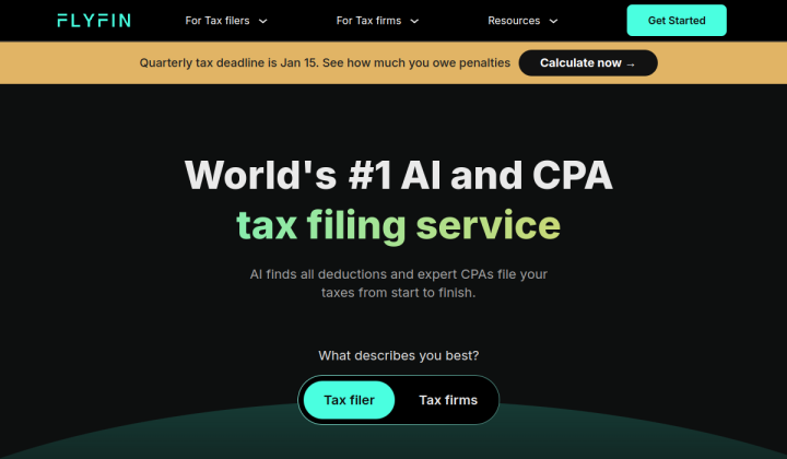 FlyFin screenshot
