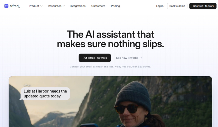 Alfred screenshot
