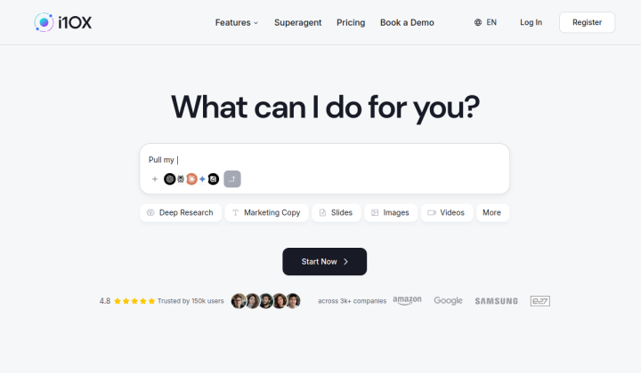 i10X screenshot