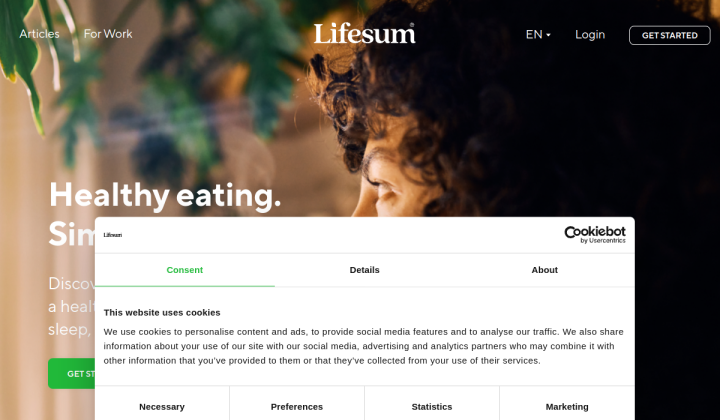 Lifesum screenshot