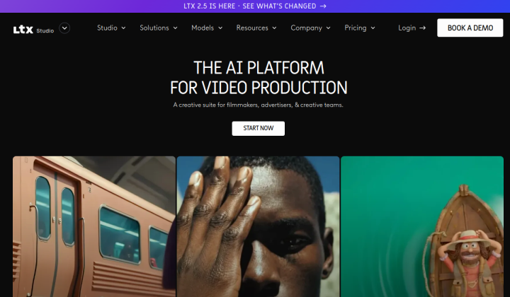 LTX Studio screenshot