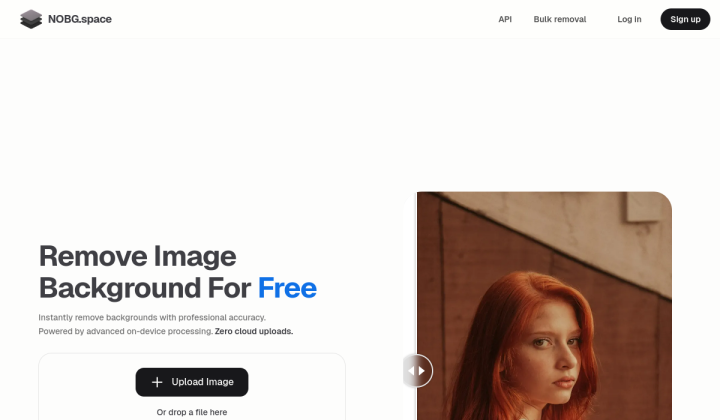 NOBG.space screenshot