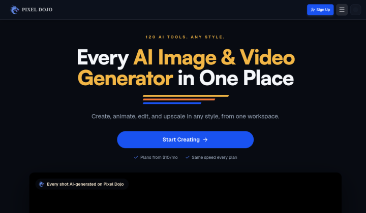 PixelDojo screenshot
