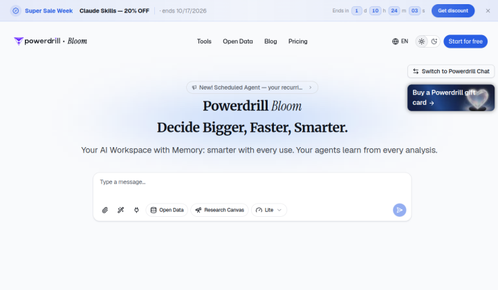 Powerdrill screenshot