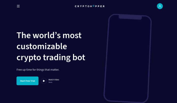 Cryptohopper screenshot
