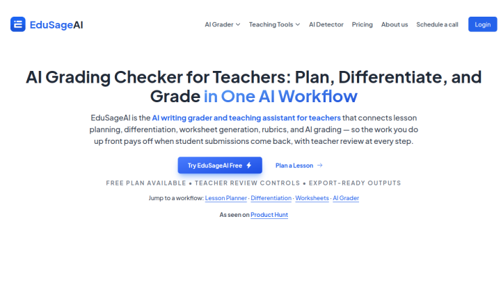 EduSageAI screenshot