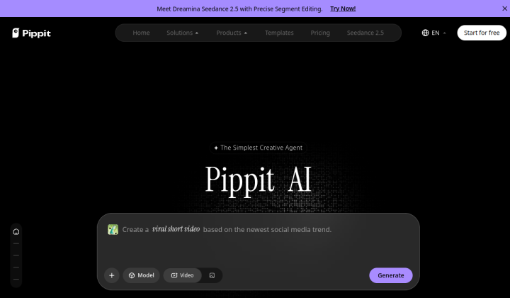 Pippit screenshot