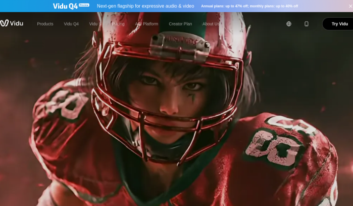 Vidu AI screenshot