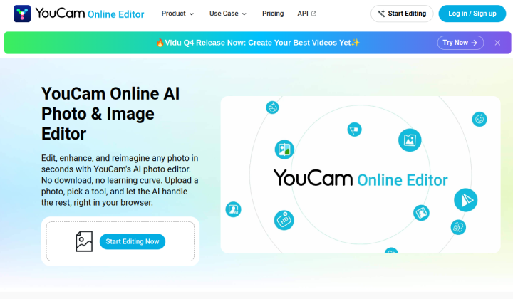 YouCam AI Photo Editor screenshot