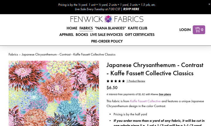 Japanese Chrysanthemum – Contrast product preview