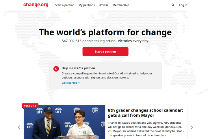 change.org