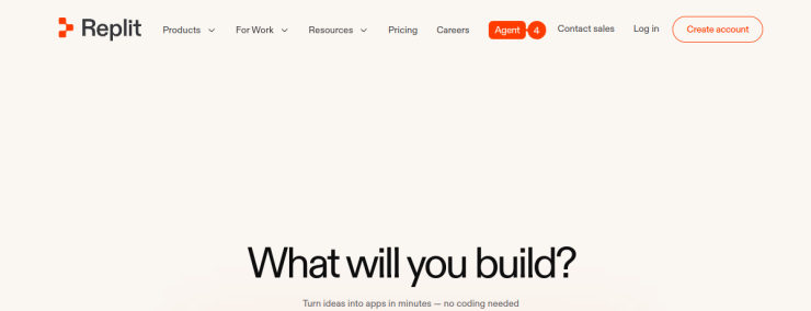 Replit website preview