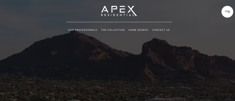 Screenshot of Jon Az Homes website
