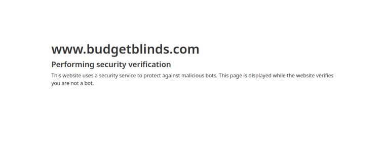 Screenshot of Budget Blinds of Land O'Lakes & North Tampa website