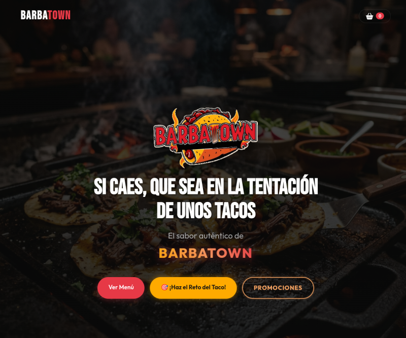 Página web de Barbatown