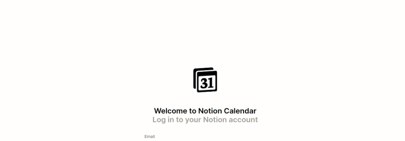 Notion Calendar 网站截图