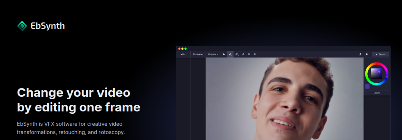 EbSynth 网站截图
