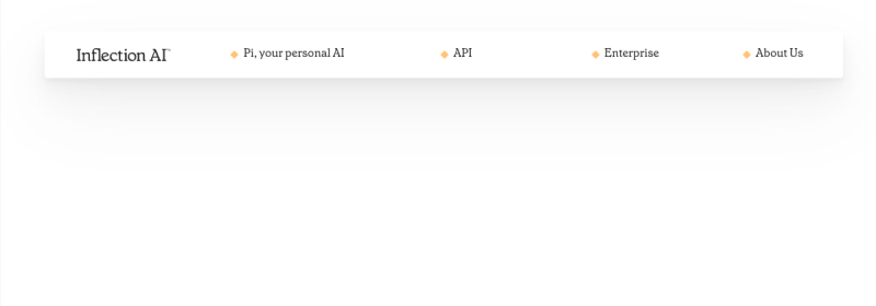 Inflection AI 网站截图