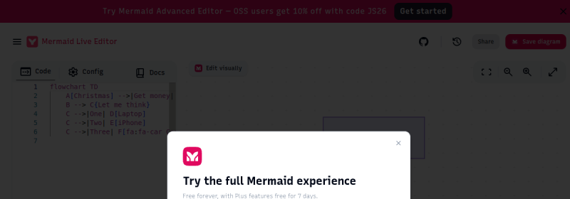 Mermaid AI 网站截图