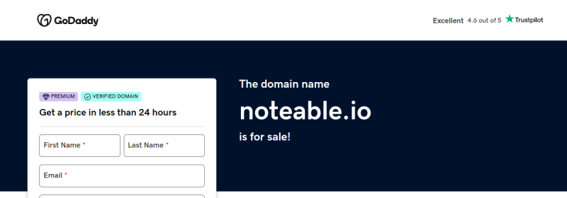 Noteable 网站截图