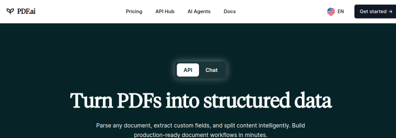 PDF.ai 网站截图