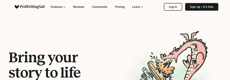 ProWritingAid 网站截图