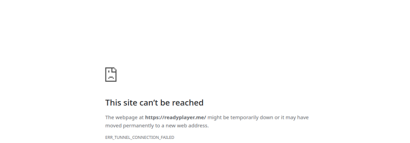 Ready Player Me 网站截图