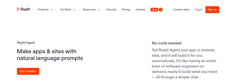 Replit Ghostwriter 网站截图
