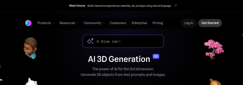 Spline AI 网站截图